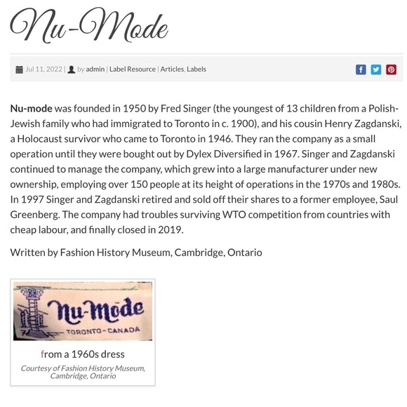 Vintage Nu-Mode Dress Polka Dot Off Shoulder Black White Red 50’s Size S - Picture 9 of 9